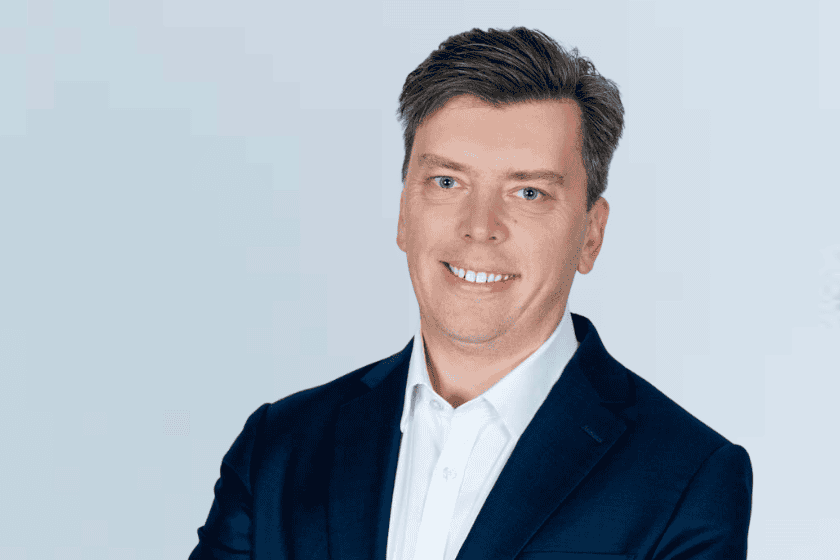 Closeup of Maurice Sucevic's smiling face