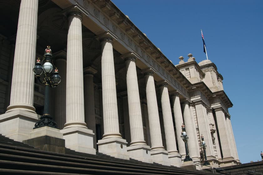 Photo of the melbourne treasury